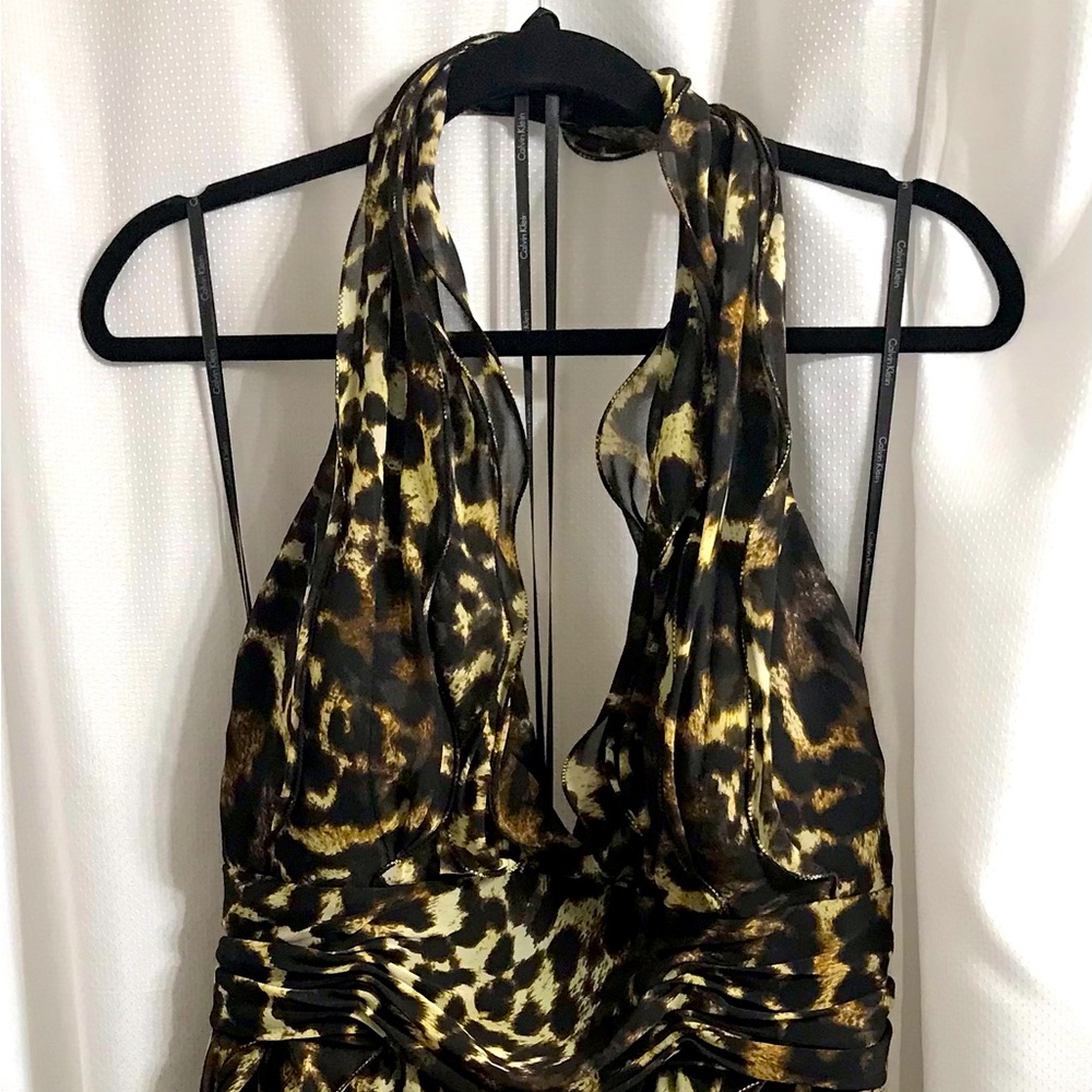 Leopard-Print Dress